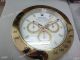 Rolex Daytona Wall clock Daytona Gold Bezel White Face (6)_th.jpg